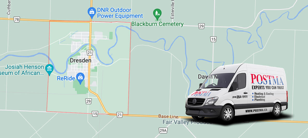 Postma Heating and Cooling - Dresden, ON Heating & Cooling Services