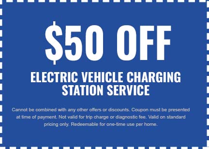 Discounts on Electric Vehicle Charging Station Service